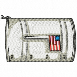 Mailbox Embroidery Design 10